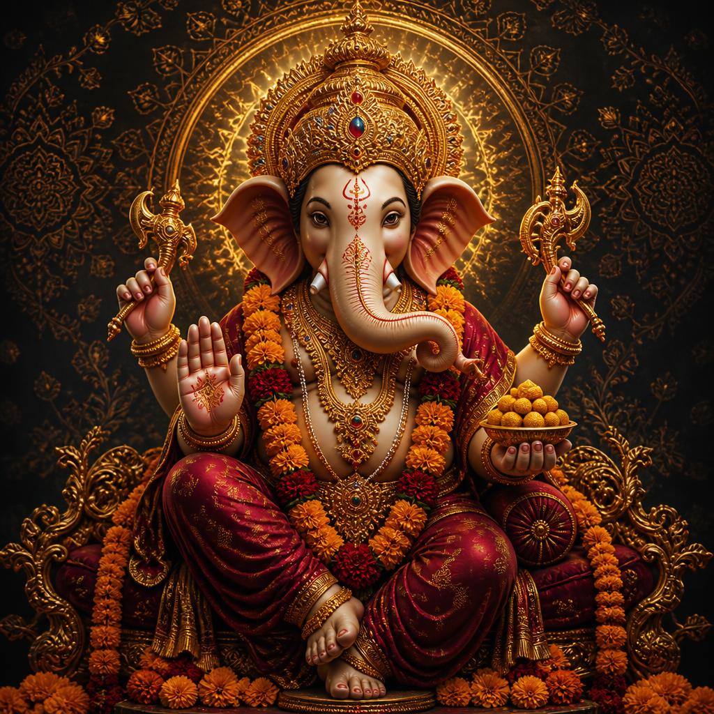 Lord Ganesha portrait